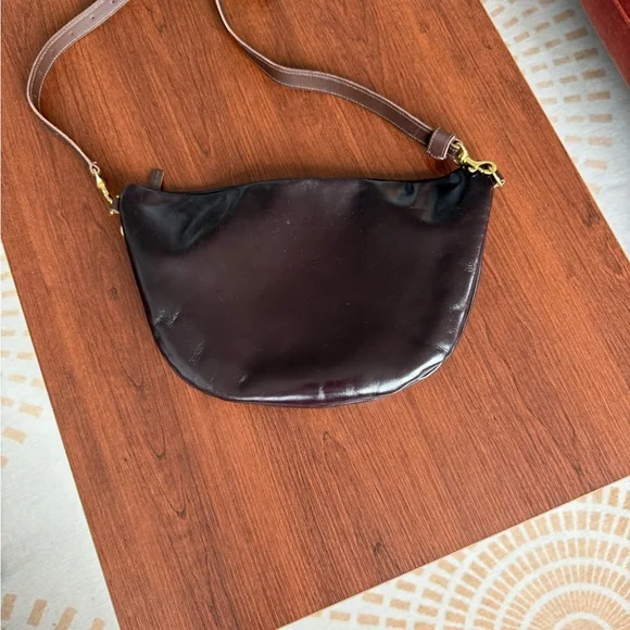 Clare V Dark Brown Leather Grande Fanny - Picture 2 of 4